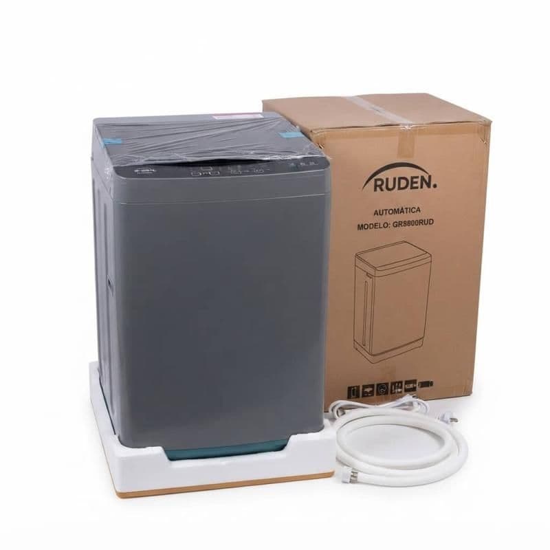 Lavadora Automática Ruden 8Kg